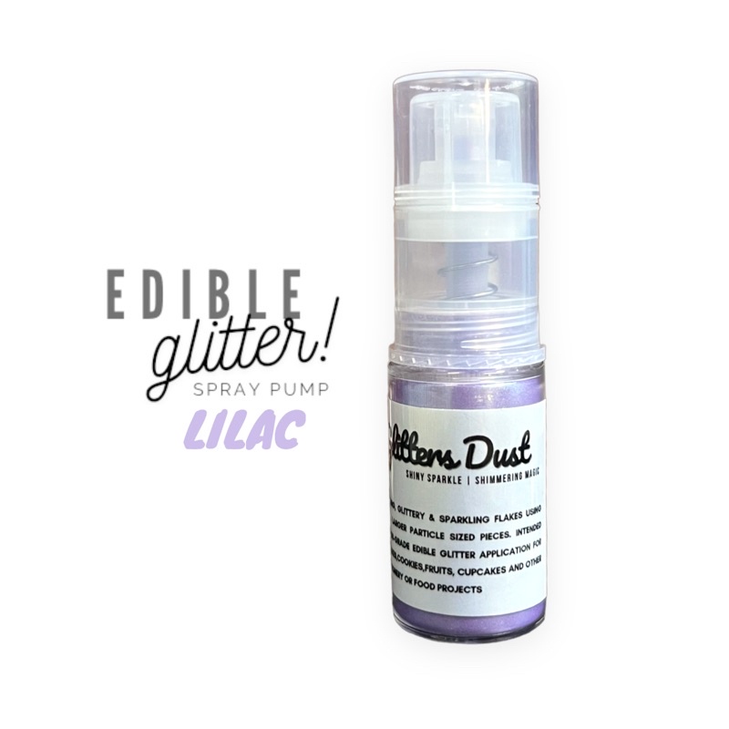 LILAC | EDIBLE GLITTER SPRAY | 100% FOOD GRADE