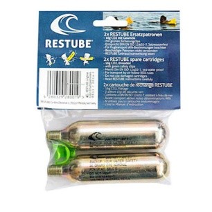 RESTUBE SPARE 16g CO2 CARTRIDGES X 2