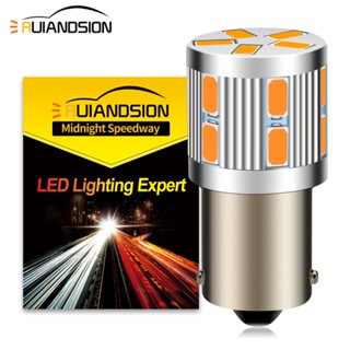 Ruiandsion1156 BA15S P21W หลอดไฟเลี้ยว LED 6V 10V-30V สีขาว สีแดง สีเหลือง 1 ชิ้น