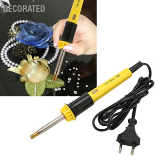 Decorated Hot Fix Applicator ร้อนเร็ว กึ่งอัตโนมัติ ประหยัดพลังงาน DIY Rhinestone Machine 30W EU Plug 110‑220V