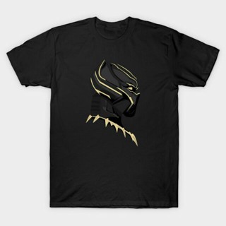 Black Panther Marvel T-Shirt High Quality Cotton Short Sleeve Clothing_04