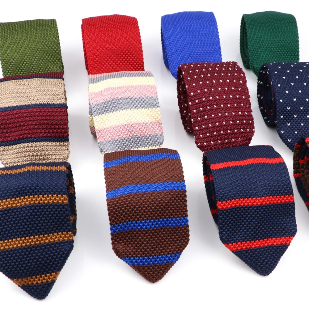 Zonfaz ผู ้ ชายนุ ่ มถัก Ties สีสันลายถักคอ Tie สําหรับงานแต ่ งงานเนคไททอทุกวันสวมใส ่ Cravat ความกว ้ าง 7 ซม .