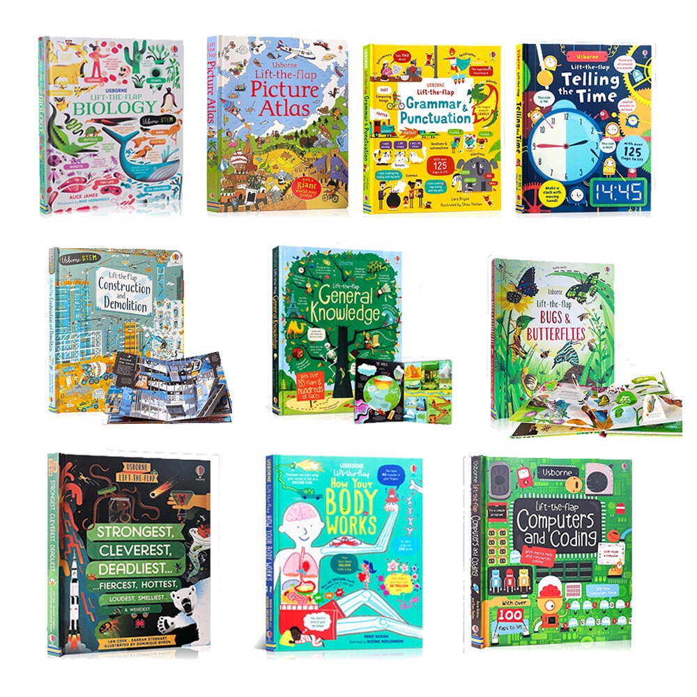 พร้อมส่ง!! Usborne Lift The Flap 3D Picture Books Kids in English หนังสือเด็กภาษาอังกฤษ หนังสือภาษาอังกฤษ หนังสือเด็ก