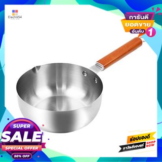 Steel หม้อด้ามสเตนเลส Kassa Home รุ่น Sn-0009 ขนาด 20 ซม. สีเงินstainless Steel Pot  Home Model Sn-0009 Size 20 Cm. Silv