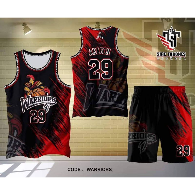 UNIQUE WARRIORS JERSEY FULL SUBLIMATION PRINT