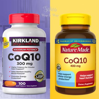 Co-Q10 💖Nature Made💖Kirkland Signature 🌟ของแท้จาก USA 🌟พร้อมส่ง