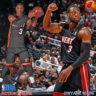 NBA Dwyane Tyrone Wade Jr ดเวย์น ไทโรน เวด จูเนียร์ Miami Heat ไมอามี ฮีท นักบาส บาสเกตบอล Figma แอคชั่น ฟิกเกอร์ มังงะ