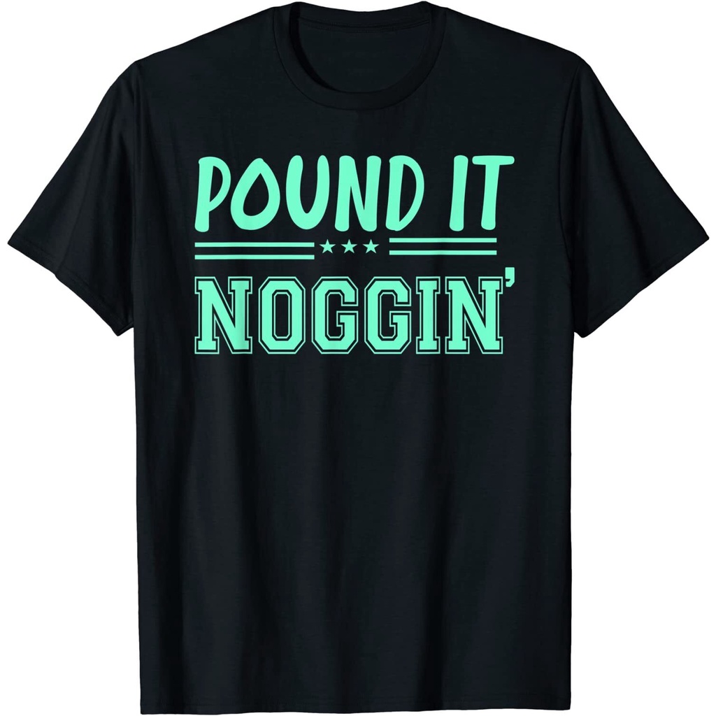 NEW LIMITED Pound It Noggin Youth - เสื้อยืด Perfect for Dads and Dudes