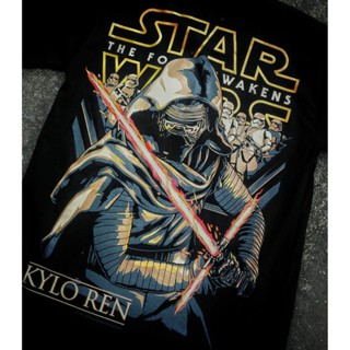 BT065 STAR WARS The Force Awaken Original Black Timber T-Shirt_04