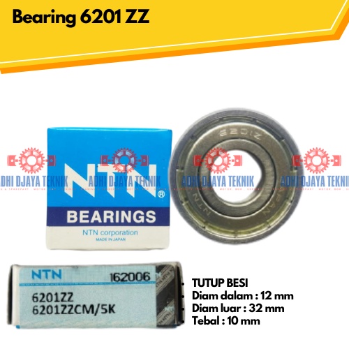 แบริ่ง 6201 ZZ******