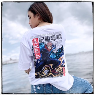 Youth Culture® Jujutsu Kaisen Anime Heroes white shirt unisex oversized t-shirt trendy graphic tees_05