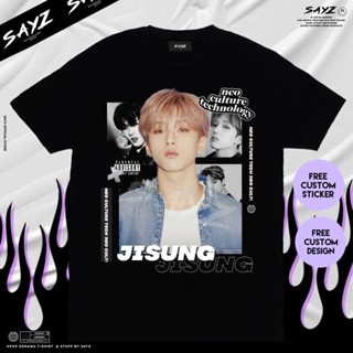 เสื้อยืดแฟชั่น Kaos Jisung NCT DREAM NCT 2023 Kpop Baju Kpop เกาหลี Tshirt Harajuku Nctzen Custom Kaos KpopStreetwe_09