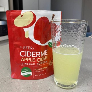 ราคาต่อถุง แอปเปิ้ลไซเดอร์ PFER CIDERME APPLE แอปเปิ้ลไซเดอร์ผง ไซเดอร์มี 1 ถุง 50 กรัม