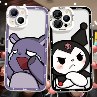 เคสโทรศัพท์ซิลิโคน TPU ใส แบบนิ่ม กันกระแทก สําหรับ IPhone 11 14 13 12 Pro Max XS XR X 8 7 6S Plus Mini