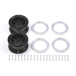 [อะไหล่รถบังคับ] TAMIYA 51323 SP.1323 CR-01 Standard Wheels 2 Pcs. (±0) อะไหล่ทามิย่าแท้ rc