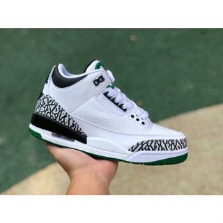 Yajm ใหม่ รองเท้าบาสเก็ตบอล ลายเป็ด Air Jordan 3 Retro University of Oregon สีขาว สีดํา สําหรับผู้ชาย AJ3 2022