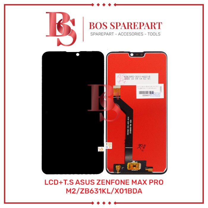 หน ้ าจอสัมผัส Lcd Asus Zenfone Max Pro M2 Zb631Kl X01Bda Original
