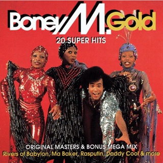 CD Audio เพลงสากล Boney M. GOLD 20 SUPER HITS บันทึกจากแผ่นแท้ คุณภาพเสียง 100%