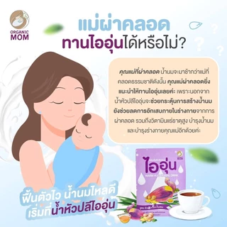 ส่งไว ไออุ่น เครื่องดื่มหัวปลีกระตุ้นและเพิ่มน้ำนม ชนิดผง สูตรหัวปลี ขิง ใบเตย