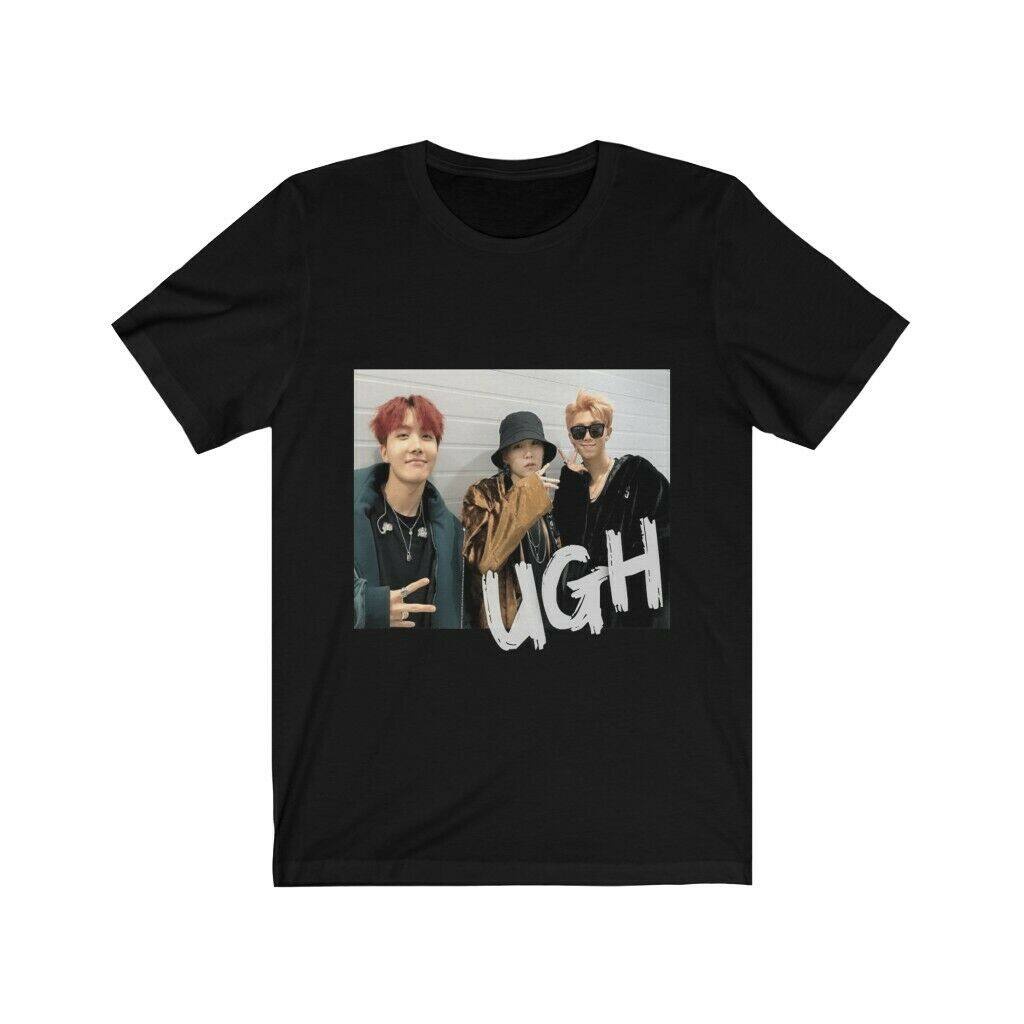 2022 ผู้ชาย T เสื้อ Bts Rap Line Ugh T เสื้อแฟชั่น O-คอ Tees