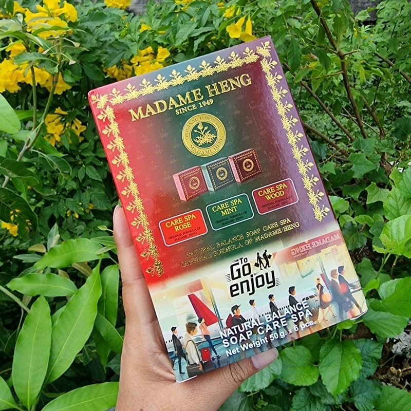 💖สบู่มาดามเฮง 50 กรัม 6 ก้อน TOGO Madame Heng สบู่สมุนไพร มาดามเฮง Madame Heng💖
