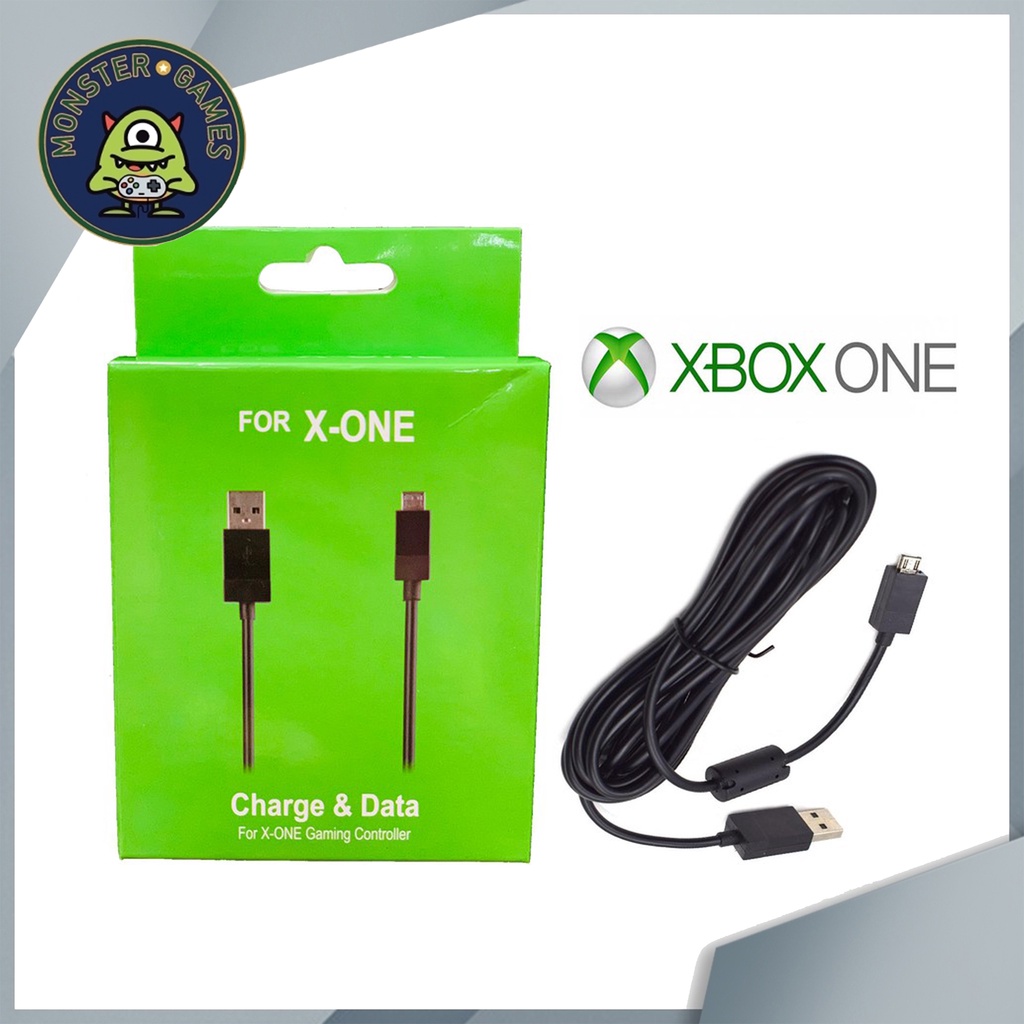 Xbox One Charge & Data for Gaming Controller สายยาว 3 เมตร (Xbox one usb)(Xbox one Charge)(Xbox one gaming controller)