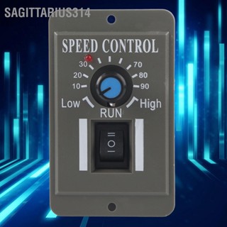 Sagittarius314 Dc มอเตอร์ควบคุมความเร็ว ฝาครอบสวิทช์ Cw/Ccw 12V/24V/36V/48V 6A