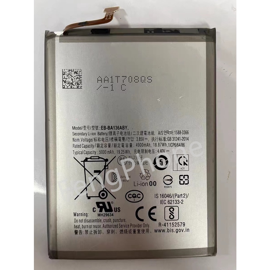 แบตซัมซุง Battery For Samsung A13 5G (EB-BA136ABY) แบต+กาวติดแบตแท้+ชุดเครื่องมือซ่อม