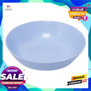 Melamine ชามซุปเมลามีนทรงกลม Unica รุ่น B924-6 ขนาด 6 นิ้ว สีฟ้าround Melamine Soup Bowl Unica No. B924-6 Size 6 Inch Bl