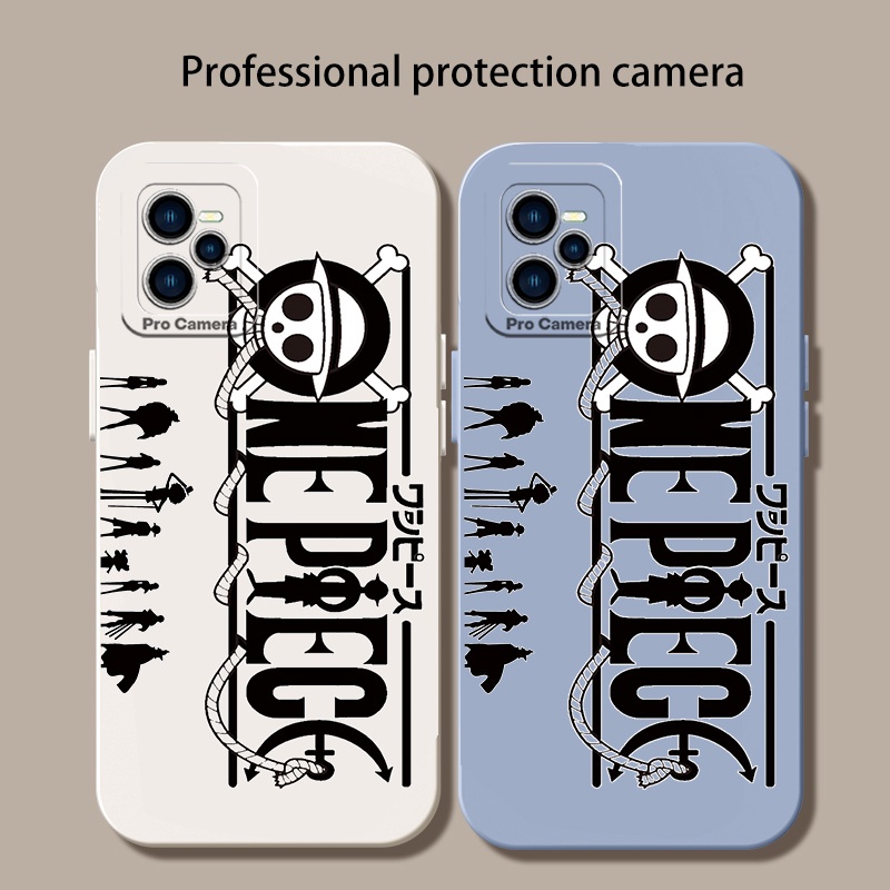 ปลอก OPPO REALME7I C17 REALME7PRO REALME8 PRO Narzo30 Q3I5G V13 realme 8i 9i realme 9One Piece Frost