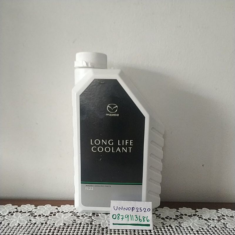 น้ำยาหล่อเย็นมาสด้าFL22 LONG LIFE COOLANT ขนาด 1 ลิตร แท้ศูนย์