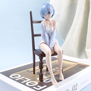 โมเดลฟิกเกอร์ Rem Chair Re:Life In A Different World From Zero Rem ขนาด 15 ซม. ของเล่นสําหรับเด็ก B6PT