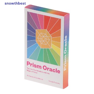 [Snowth] ใหม่ ไพ่ทาโรต์ ปริซึม Oracle Card สําหรับงานปาร์ตี้