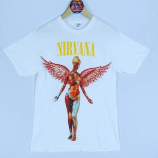 เสื้อวง "Nirvana ลาย In Utero" มือ 1 ลิขสิทธิ์แท้