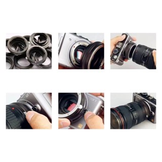 อะแดปเตอร์เลนส์ CAPA M42-FX 4 5 มม. สําหรับเลนส์กล้อง M42 รูปแบบขนาดใหญ่ หรือขยายเลนส์เป็นกล้อง Fuji FX