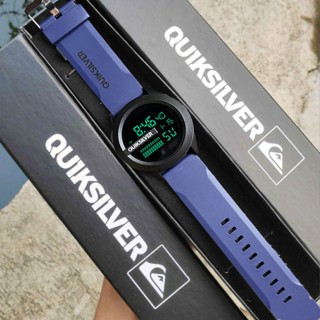 Quiksilver นาฬิกาข้อมือดิจิทัล Led กันน้ํา สําหรับผู้ชาย