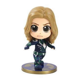 โมเดลฟิกเกอร์ Avengers endgame Captain Marvel Black Widow Hawkeye Ronin PVC ขนาด 10-11 ซม. สําหรับเก็บสะสม 5 ชิ้น ต่อชุด DHQE