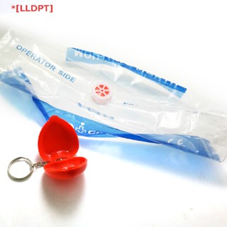 [LLDPT] Cpr face cpr face shield mini case cpr mini kit สําหรับฝึกปฐมพยาบาล ใหม่