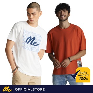 Mc Jeans เสื้อยืดผู้ชาย เสื้อแขนสั้น เสื้อยืด มีให้เลือก 2 รุ่น ผ้านุ่ม ระบายอากาศได้ดี MTTZ_02