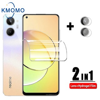 ฟิล์มไฮโดรเจลกันรอย แบบเต็มจอ Realme 10 Pro + 9 Plus 4G 9i 8 5G 8i 7 7i 6 6i 5 5i 5s PPF ป้องกันรอยขีดข่วน TPU บางพิเศษ ฟิล์มเลนส์กล้องสำหรับ