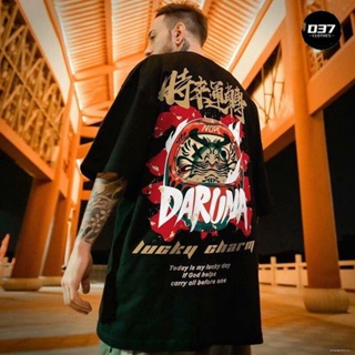 D37 เสื้อยืดโอเวอร์ไซส์ผู้ชายแฟชั่นทรงหลวมขนาดใหญ่ T Shirt S M L XL 2XL 3XL