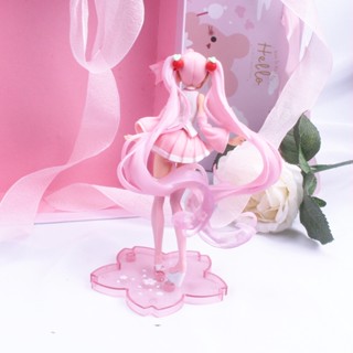 ฟิกเกอร์ Hatsune Miku Sakura ขนาด 14 . 5 ซม. 1 ชิ้น q7rl