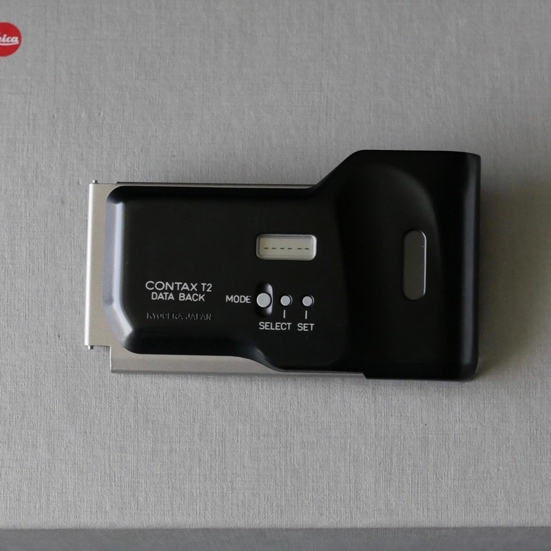 ฝาหลัง Data Back For Contax T2 Champagne < Near Mint > #2