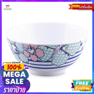 ชามแกง รุ่น B61060 ลาย HIBISCUS 6 นิ้ว  soup bowl model B61060 HIBISCUS pattern 6 inch