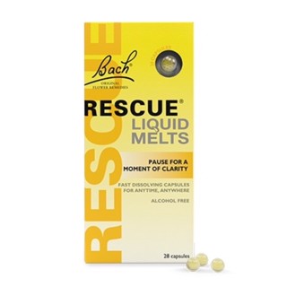 ✈️PRE-ORDER✈️ สมุนไพรบรรเทาความกังวลและผ่อนคลายความตึงเครียด Bach Original Flower Remedies RESCUE LIQUID MELTS