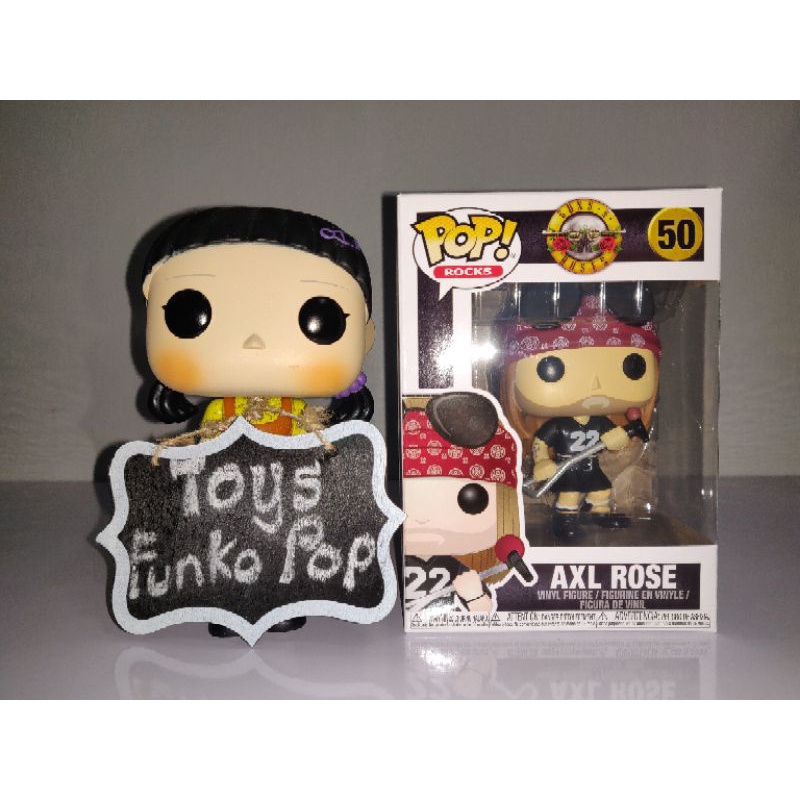 Funko Pop Rock Guns N' Roses : Axl Rose 50