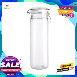 Glass โหลแก้วทรงกลมฝาสปริง Kassa Home รุ่น 94012 ความจุ 1 #850 มล. สีใสround Glass Jar With Spring Lid  Home No. 94012 C