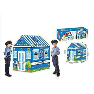 ✨เต็นท์สถานีตำรวจ พับเก็บได้ เต้นท์เด็ก บ้านบอลเด็ก เต้นท์บ้านบอล Police Tent House/ Playhouse Toy/ Kids