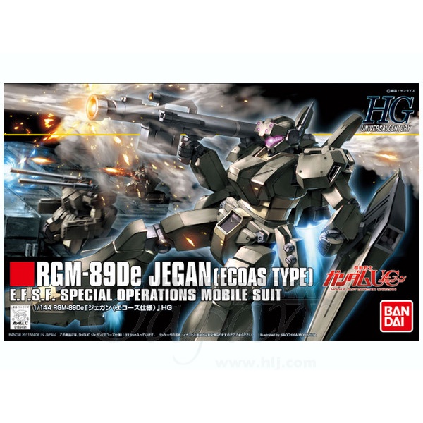 HGUC HG RGM-89De Jegan Assembly Model (ประเภท ECOAS)