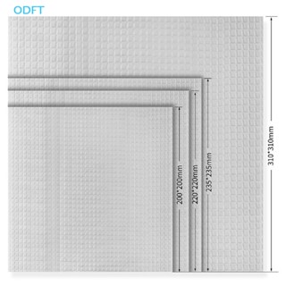 Od สติกเกอร์ฟอยล์ ผ้าฝ้าย มีกาวในตัว ฉนวนกันความร้อน สําหรับเครื่องพิมพ์ 3D